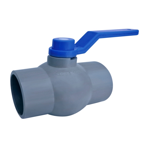 Aquazen Long Handle Solid Ball Valve - Gray MS Plate (Agriculture)