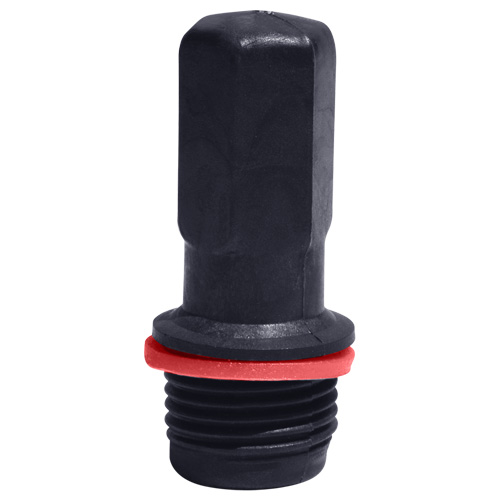 Solid Black End Plug